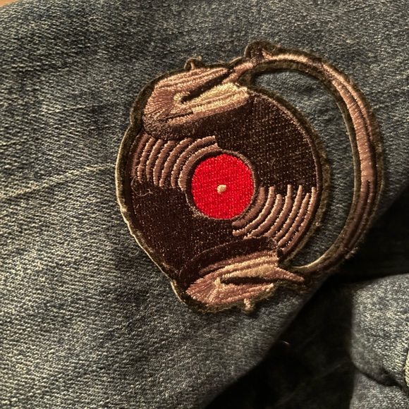 Custom denim Jonas Brothers Logo Jacket - Picture 3 of 5